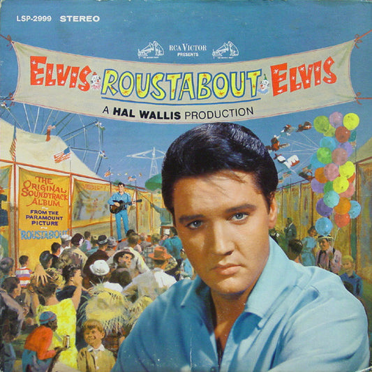 Elvis Presley : Roustabout (LP, Album, RP, Ind)