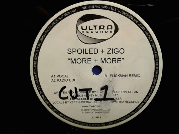 Spoiled & Zigo : More & More (12")