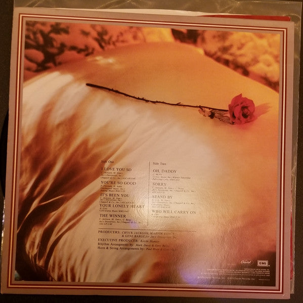 Natalie Cole : I Love You So (LP, Album, Jac)