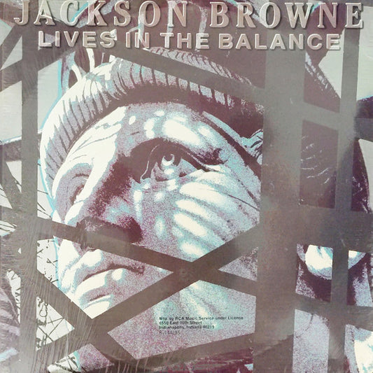 Jackson Browne : Lives In The Balance (LP, Album, Club, RCA)