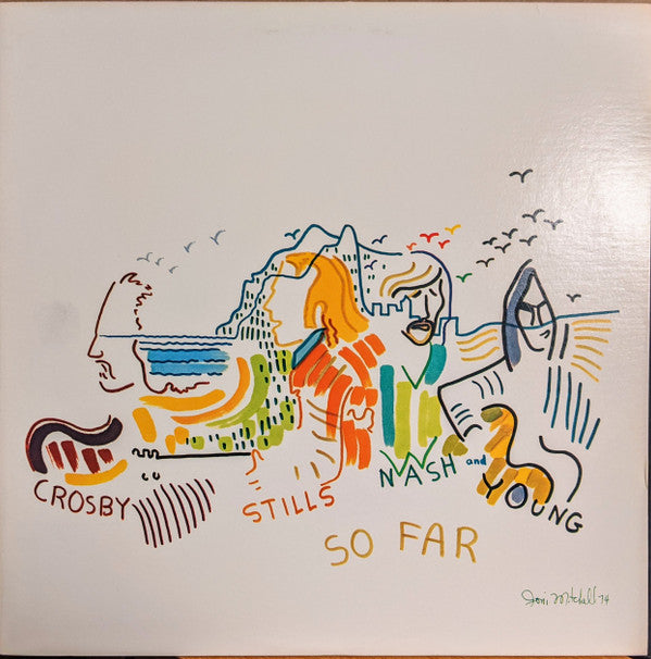 Crosby, Stills, Nash & Young : So Far (LP, Comp, Club, RE, SRC)