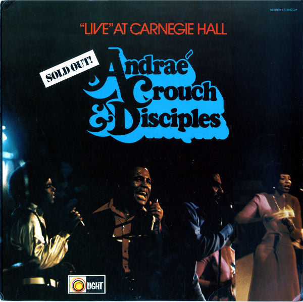 Andraé Crouch & The Disciples : "Live" At Carnegie Hall (LP, Album, Los)