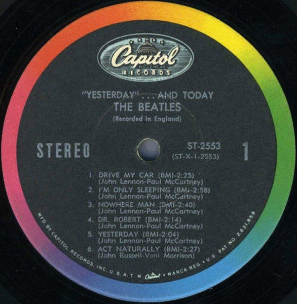The Beatles : Yesterday And Today (LP, Album, Comp, Thi)