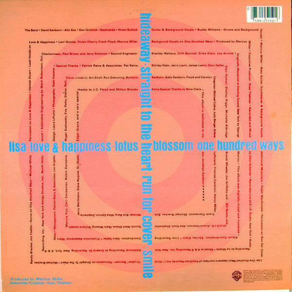 David Sanborn : Straight To The Heart (LP, Album)