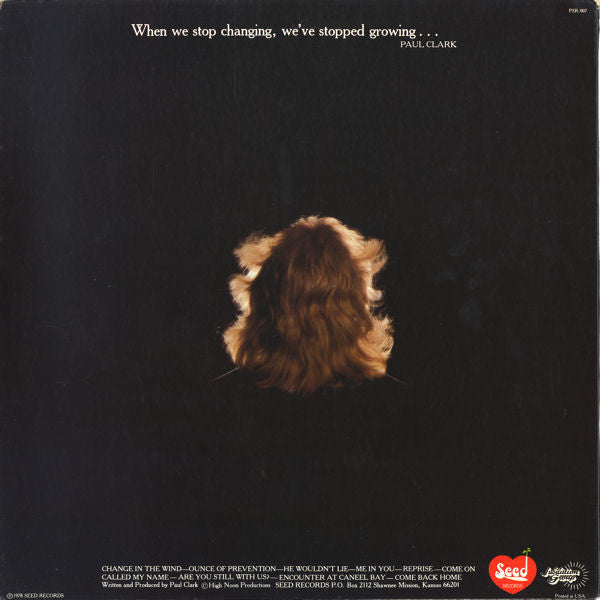 Paul Clark (5) : Change In The Wind (LP, Album)