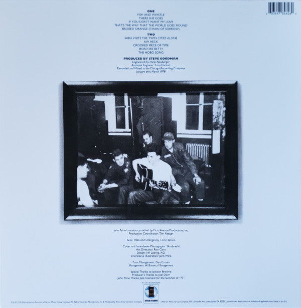 John Prine : Bruised Orange (LP, Album, RE, 180)
