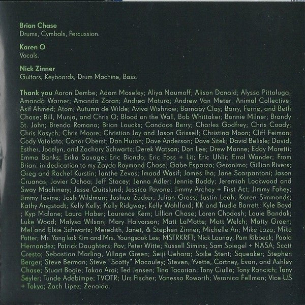 Yeah Yeah Yeahs : It's Blitz! (CD, Album)