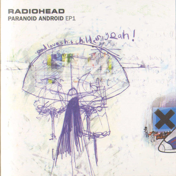 Radiohead : Paranoid Android (12", EP, Ltd, RE, 180)