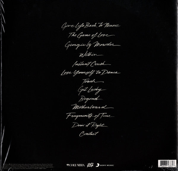 Daft Punk : Random Access Memories (2xLP, Album, RE, 180)