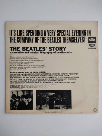 The Beatles : The Beatles' Story (2xLP, Album, Jac)