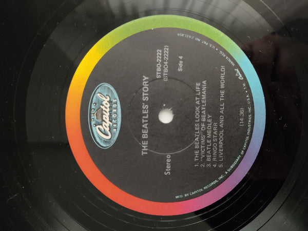 The Beatles : The Beatles' Story (2xLP, Album, Jac)