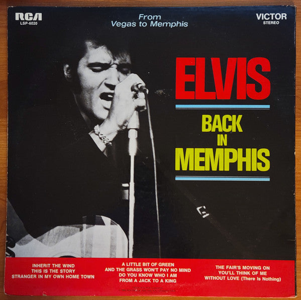 Elvis Presley : From Memphis To Vegas / From Vegas To Memphis (2xLP, Album, Ind)