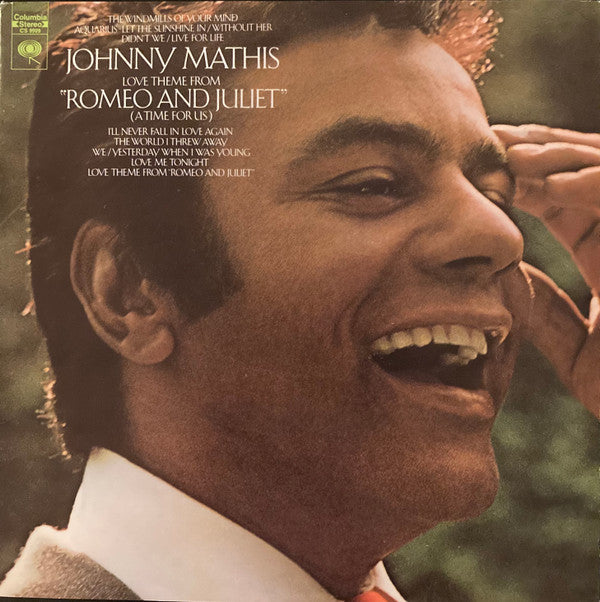Johnny Mathis : Love Theme From "Romeo And Juliet" (A Time For Us) (LP, Album, Ter)