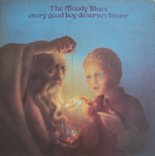 The Moody Blues : Every Good Boy Deserves Favour (LP, Album, BW )