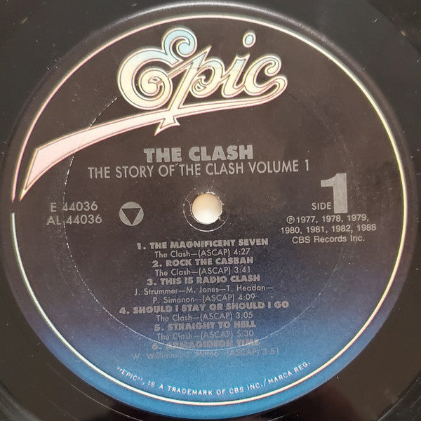 The Clash : The Story Of The Clash Volume 1 (2xLP, Comp, Red)