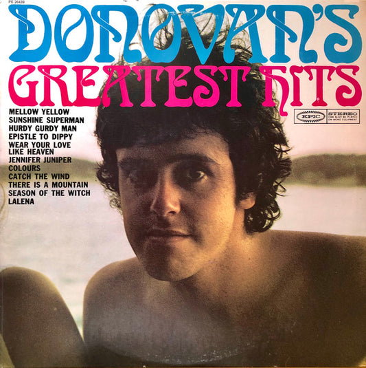 Donovan : Donovan's Greatest Hits (LP, Comp, RE, Pit)