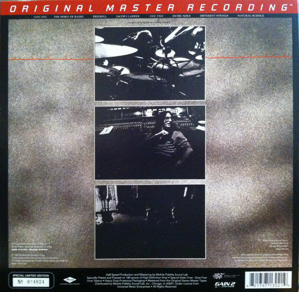 Rush : Permanent Waves (LP, Album, Ltd, Num, RE, RM, S/Edition)