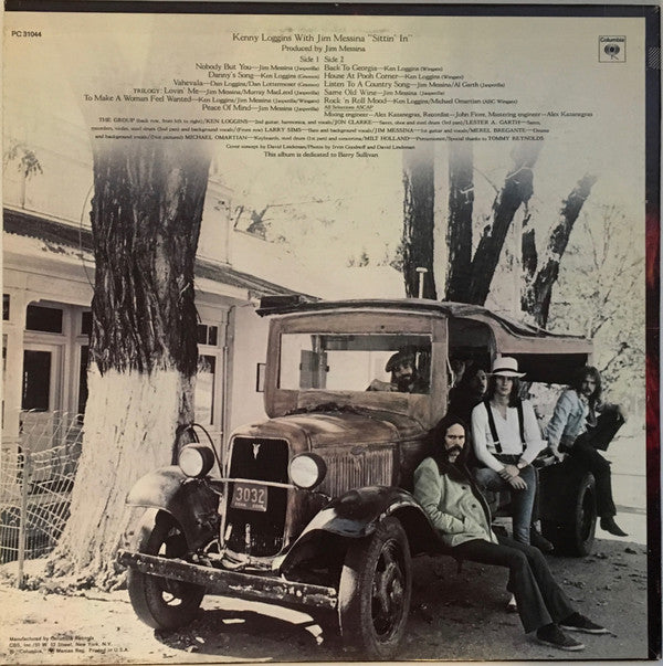 Loggins And Messina : Sittin' In (LP, Album, RE,  Te)