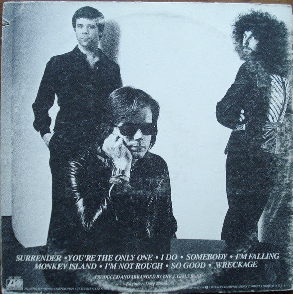 The J. Geils Band : Monkey Island (LP, Album, RI )