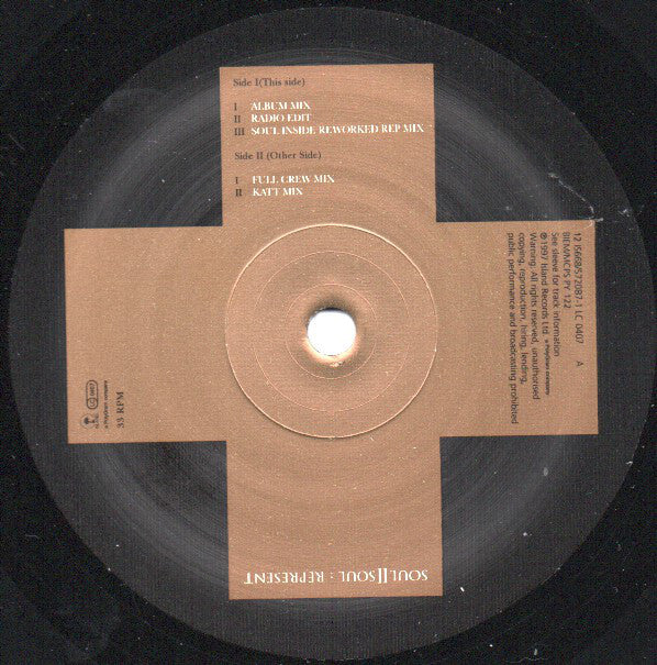 Soul II Soul : Represent (12")