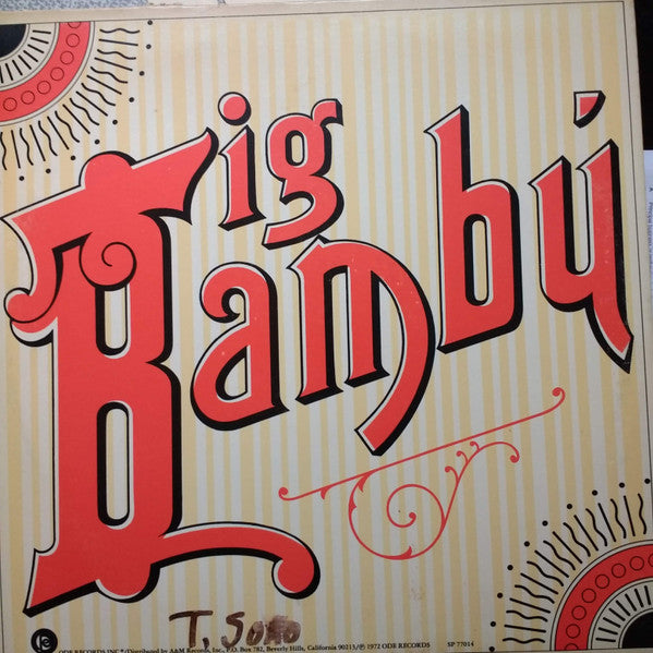 Cheech & Chong : Big Bambú (LP, Album, Ter)