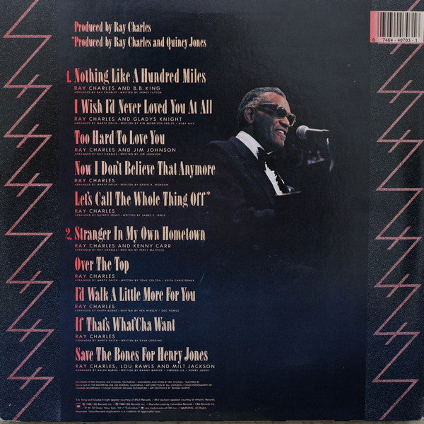 Ray Charles : Just Between Us (LP, Album, Car)