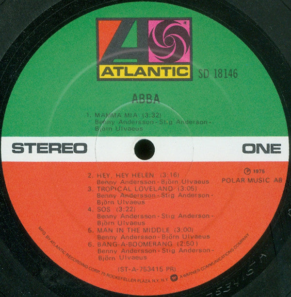 ABBA : ABBA (LP, Album, PR)