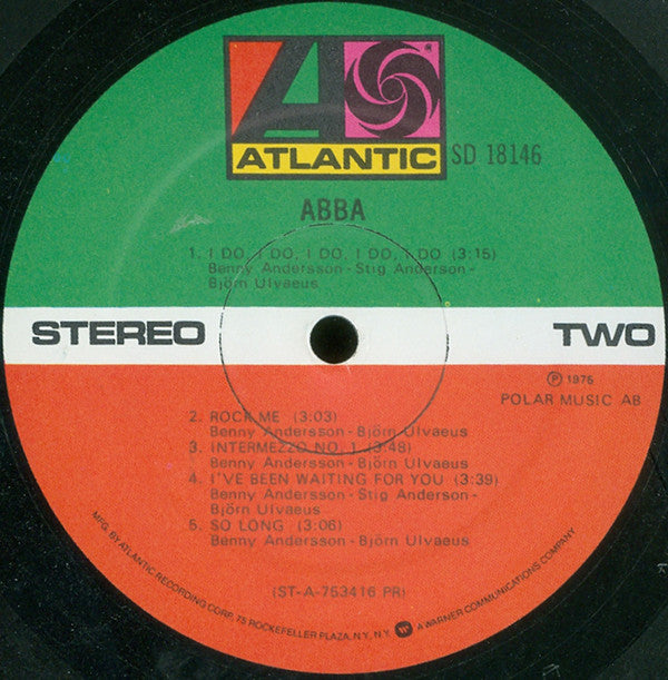 ABBA : ABBA (LP, Album, PR)