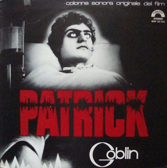 Goblin : Patrick (Colonna Sonora Originale Del Film) (LP, Album)