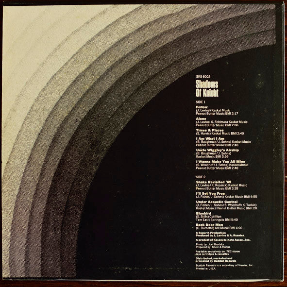 The Shadows Of Knight : Shadows Of Knight (LP, Album)