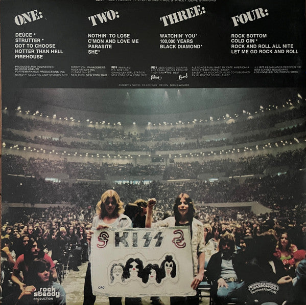 Kiss : Alive! (2xLP, Album, Ter)
