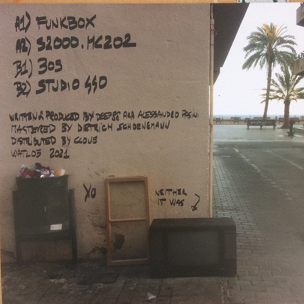 Deep88 : The Revolution Will Not Be Sponsored (12", W/Lbl)