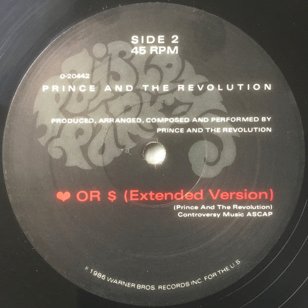 Prince And The Revolution : Kiss (12", All)