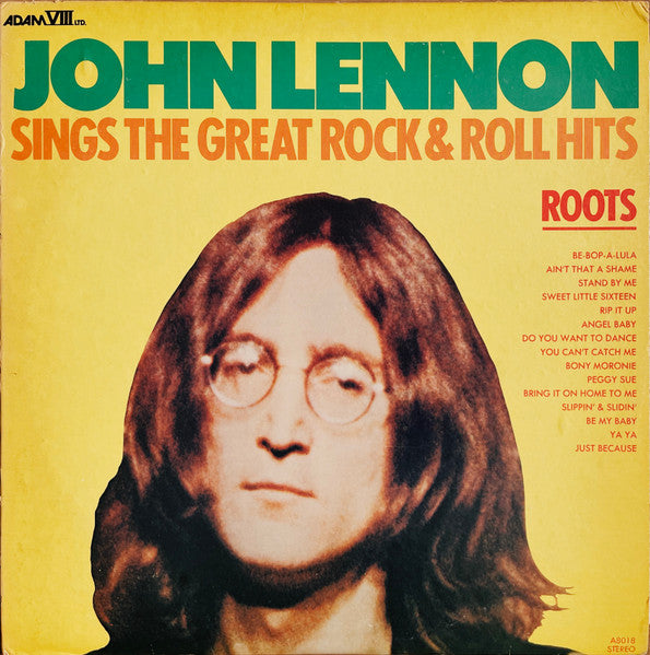 John Lennon : Roots (Sings The Great Rock & Roll Hits) (LP, Album, Comp, Unofficial, Bel)
