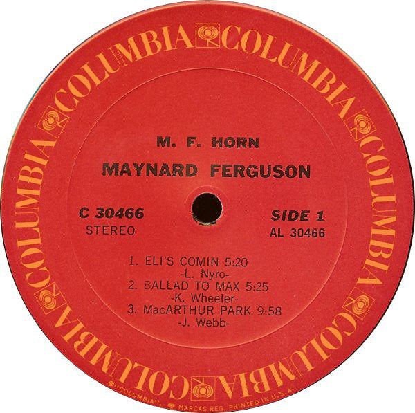 Maynard Ferguson : M.F. Horn (LP, Album)
