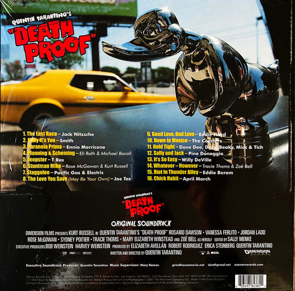 Various : Quentin Tarantino's "Death Proof" (Original Soundtrack) (LP, Album, Comp, Ltd, RE, Red)