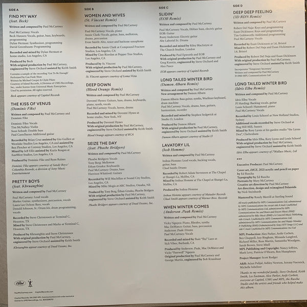 McCartney* : McCartney III Imagined (2xLP, Ltd, Gol)