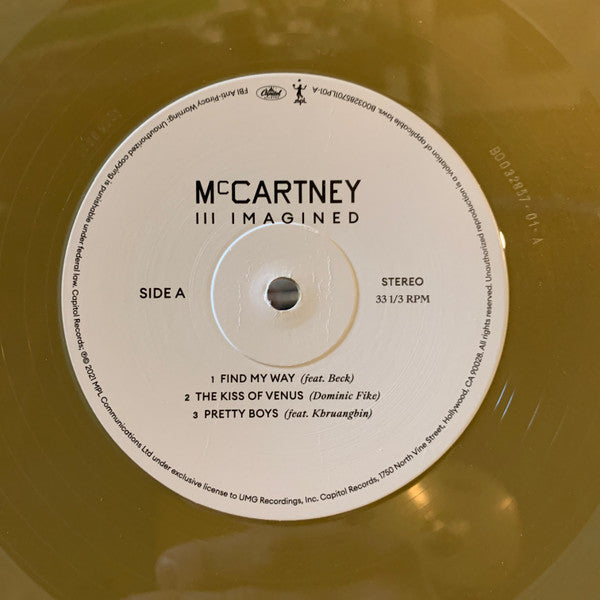 McCartney* : McCartney III Imagined (2xLP, Ltd, Gol)