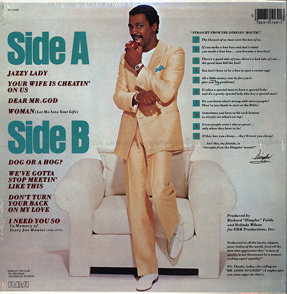 Richard 'Dimples' Fields : Mmm ... (LP, Album)