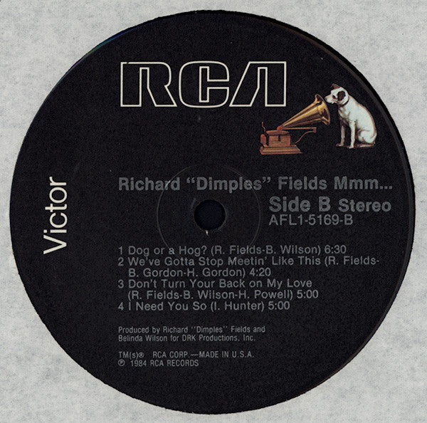 Richard 'Dimples' Fields : Mmm ... (LP, Album)