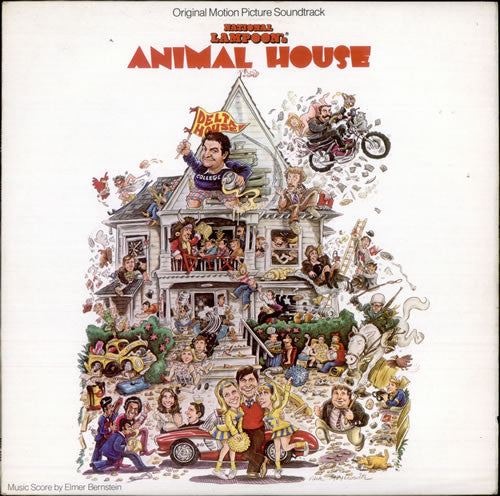 Various : National Lampoon's Animal House (Original Motion Picture Soundtrack) (LP, Comp, RP, Glo)