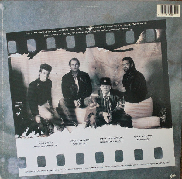 Stevie Ray Vaughan & Double Trouble : In Step (LP, Album, Car)