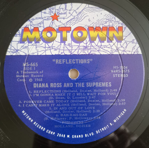 Diana Ross And The Supremes* : Reflections (LP, Album, Ind)