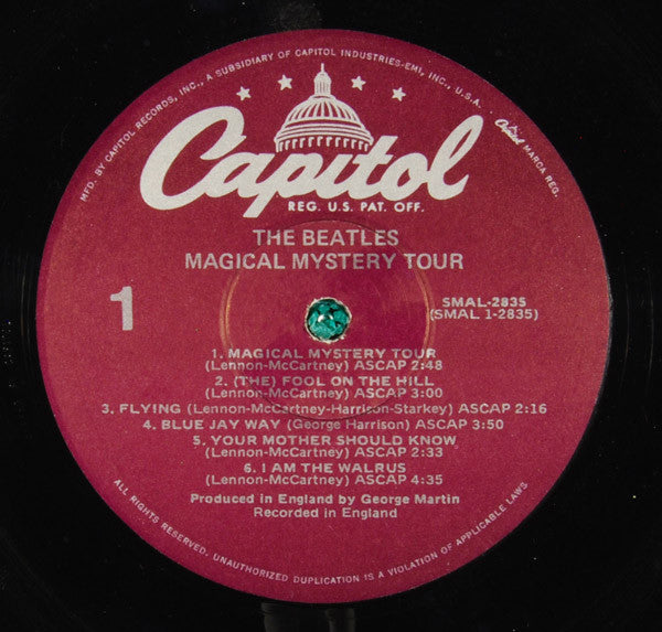 The Beatles : Magical Mystery Tour (LP, Album, RE, Gat)