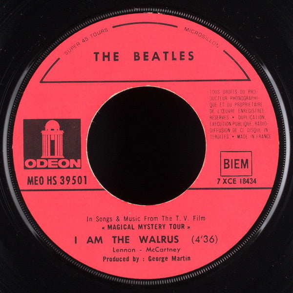 The Beatles : Magical  Mystery Tour (2x7", EP, Mono, Ste)