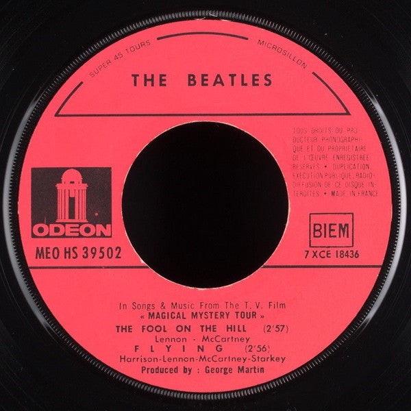 The Beatles : Magical  Mystery Tour (2x7", EP, Mono, Ste)