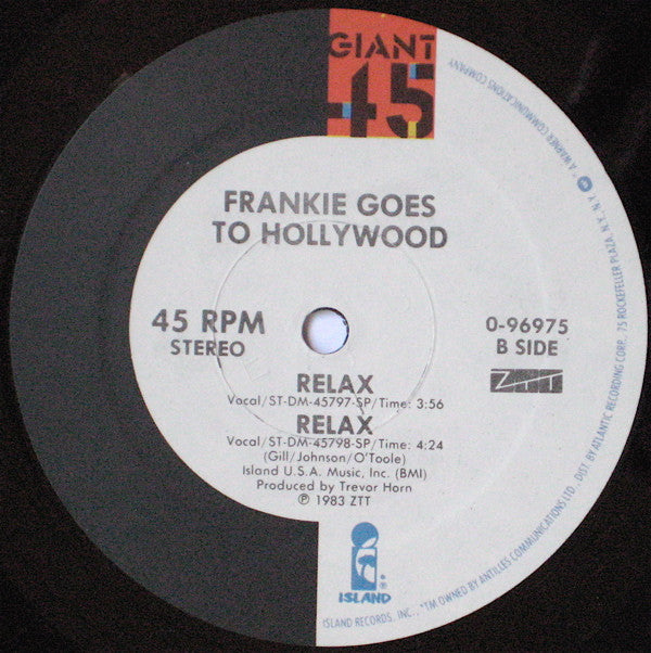 Frankie Goes To Hollywood : Relax (12", Spe)