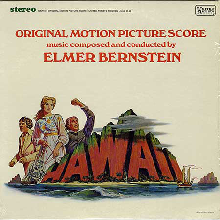 Elmer Bernstein : Hawaii / Original Motion Picture Score (LP, Album, Pit)