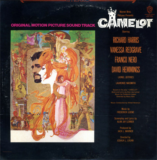 Lerner & Loewe / Vanessa Redgrave, Richard Harris : Camelot (Original Motion Picture Sound Track) (LP, Album, RE)