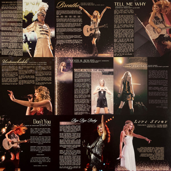 Taylor Swift : Fearless (Taylor's Version) (3xLP, Album, Gol)